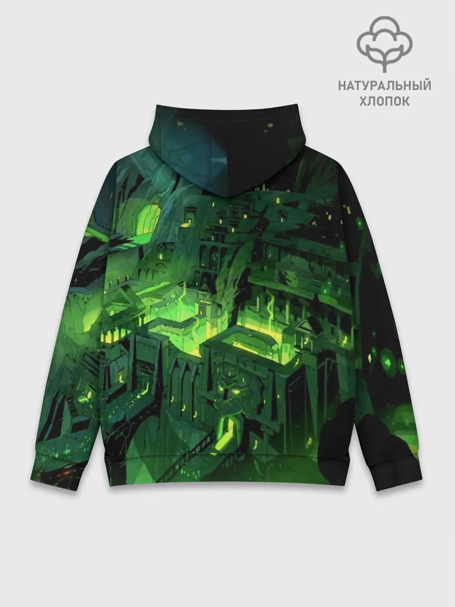 Худи мужской база хлопок / Hades Dusa Gorgon