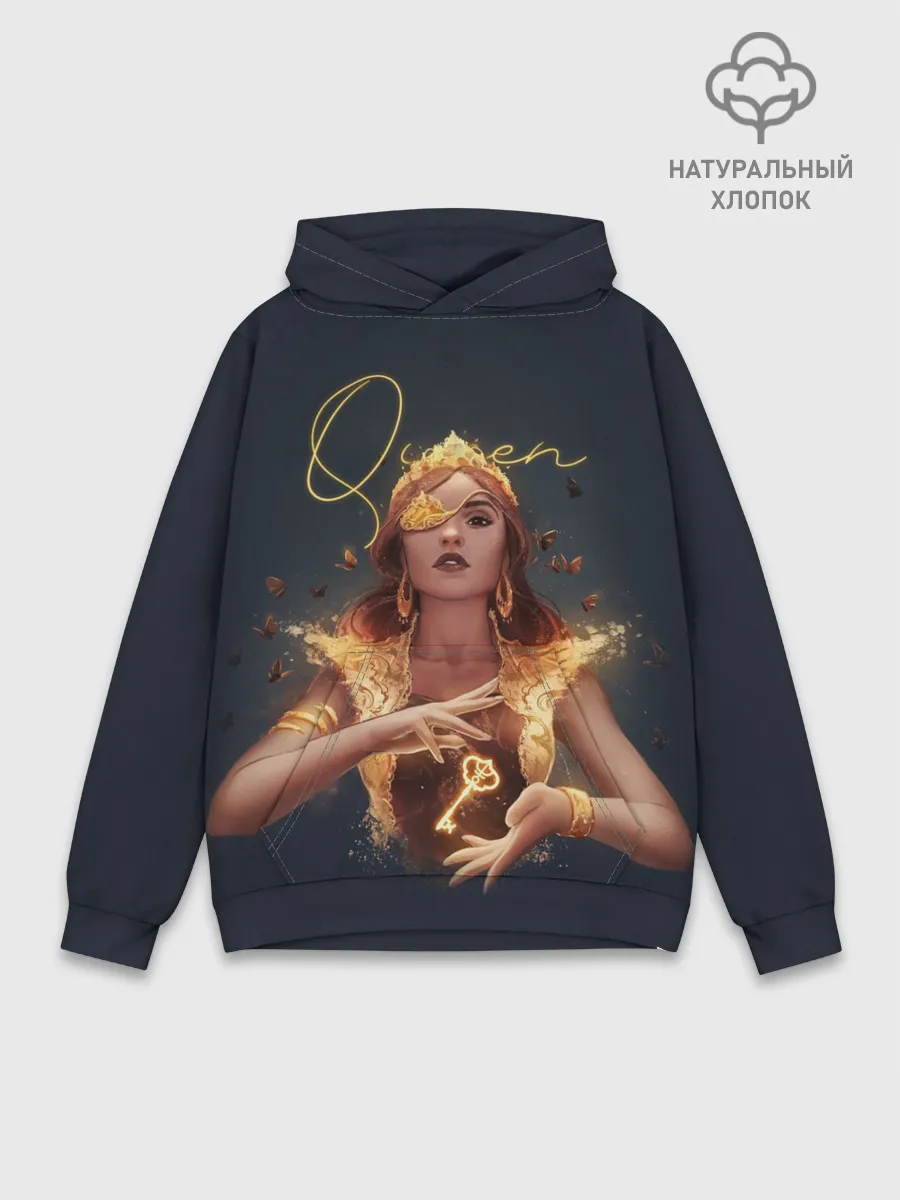 Худи мужской база хлопок / Queen