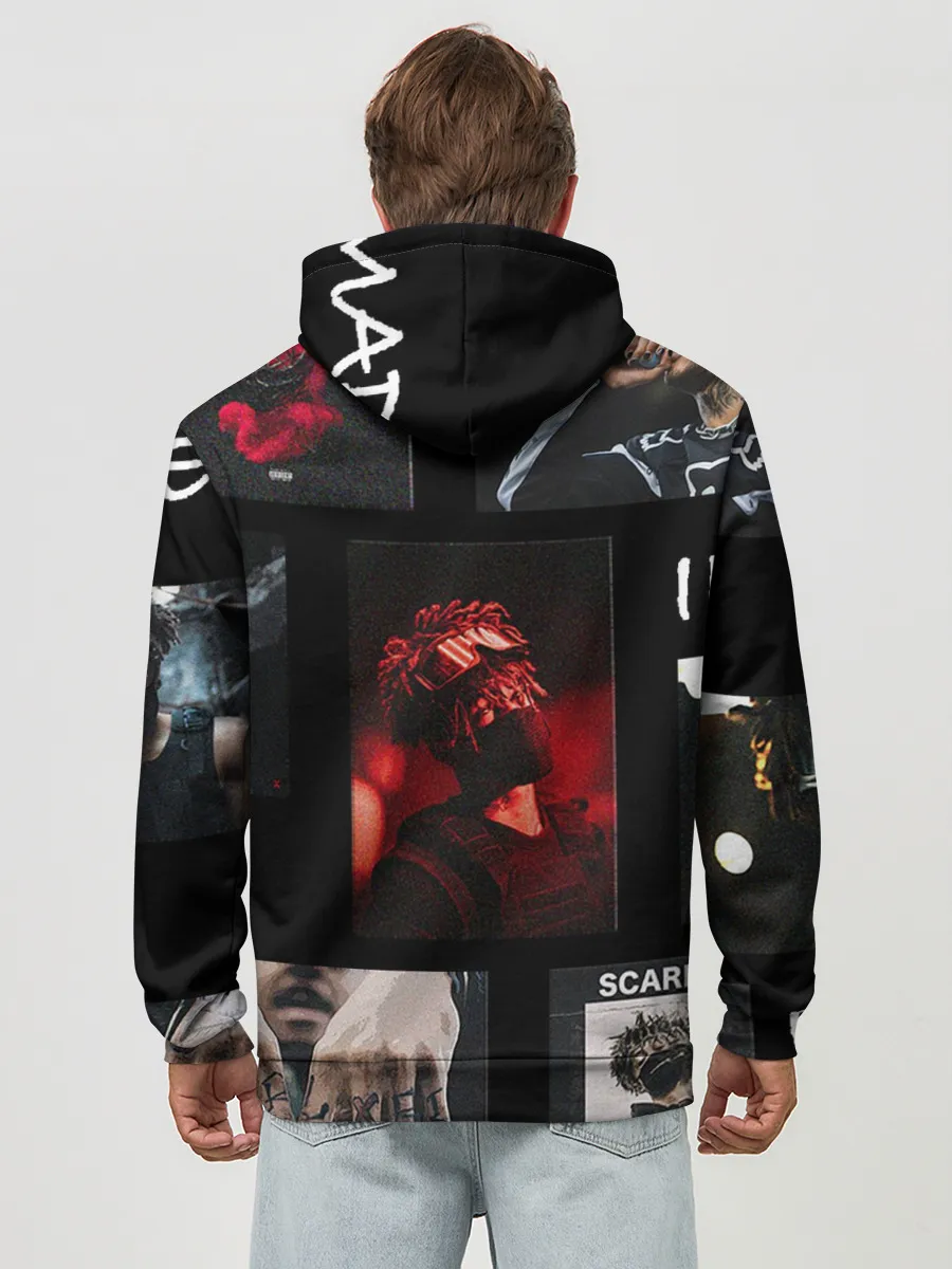 Худи мужской база хлопок / Scarlxrd