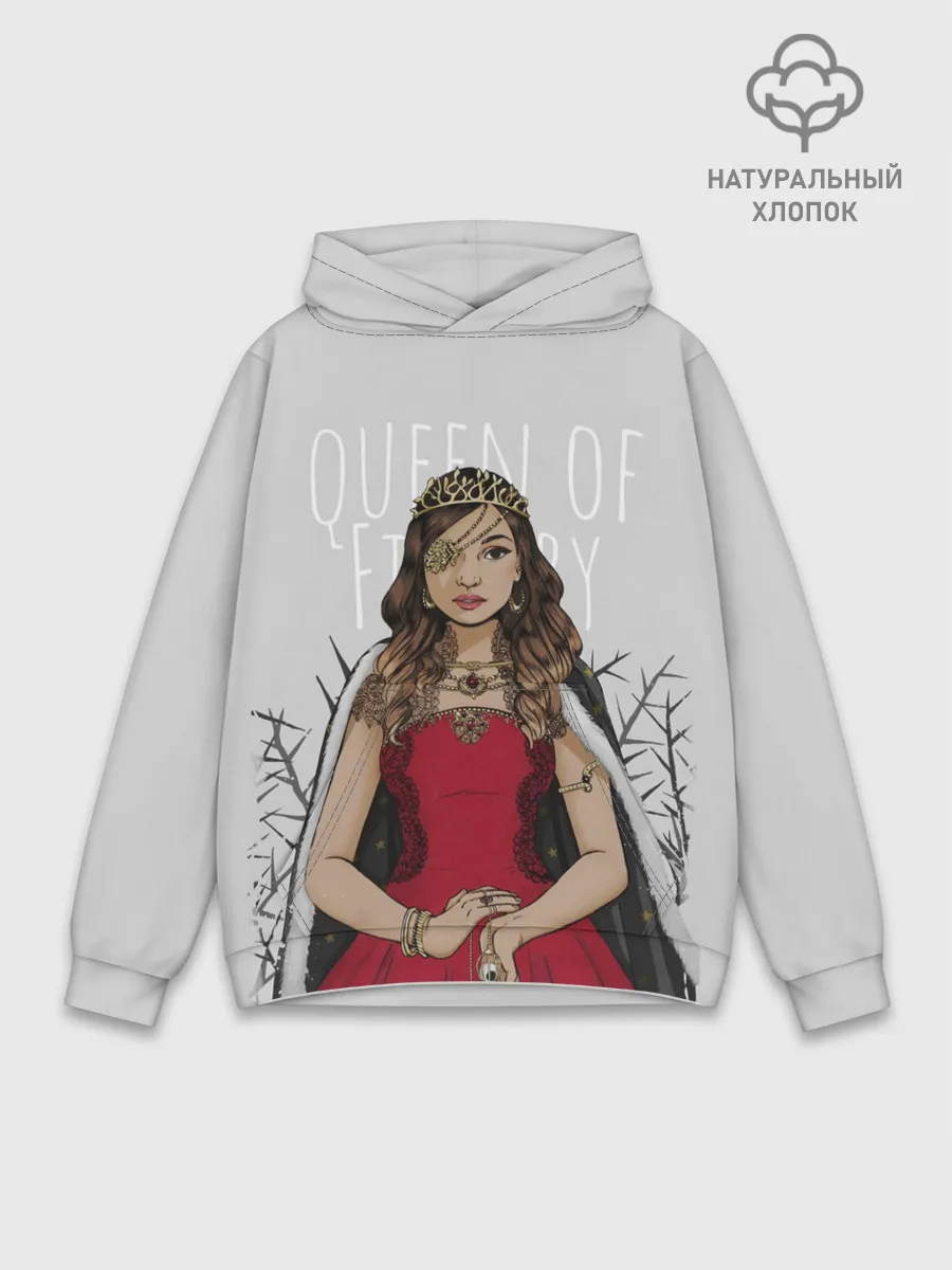 Худи мужской база хлопок / Queen of Fillory