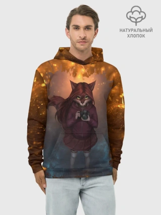 Худи мужской база хлопок / Fury Photographer