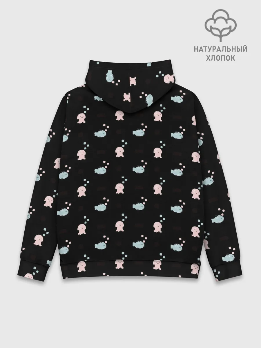 Худи мужской база хлопок / Морские мотивы