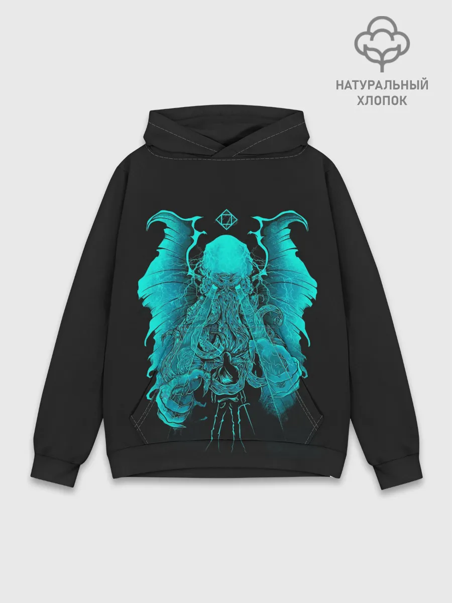 Худи мужской база хлопок / Зов Ктулху