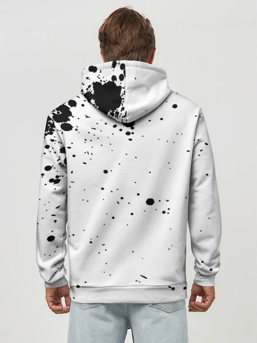 Худи мужской база хлопок / Аста | Юно Чёрный клевер