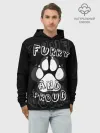 Худи мужской база хлопок / Furry proud