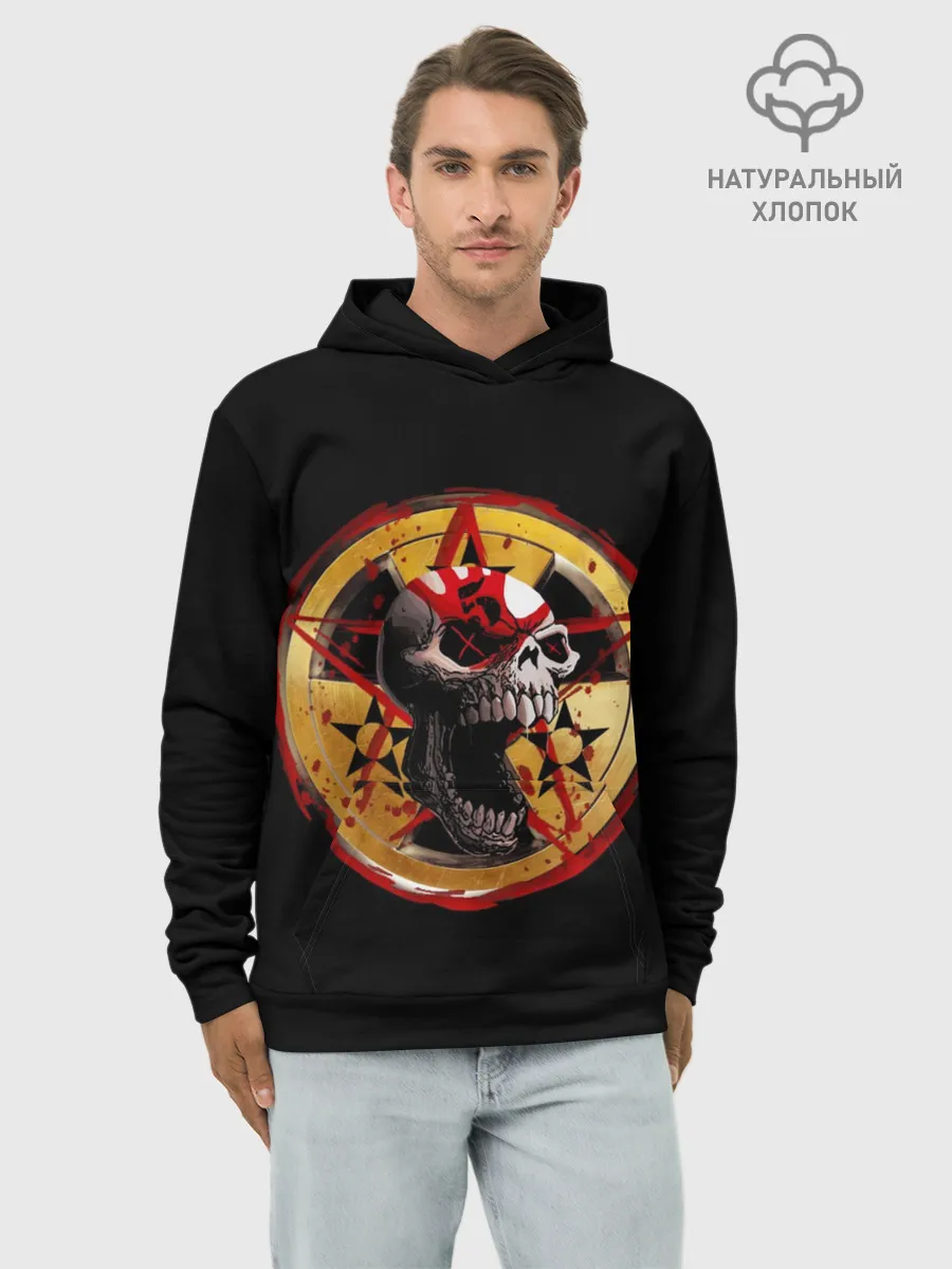 Худи мужской база хлопок / Five Finger Death Punch | FFDP