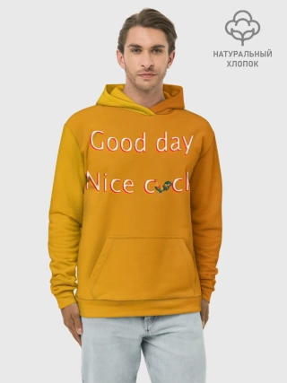 Худи мужской база хлопок / Cock