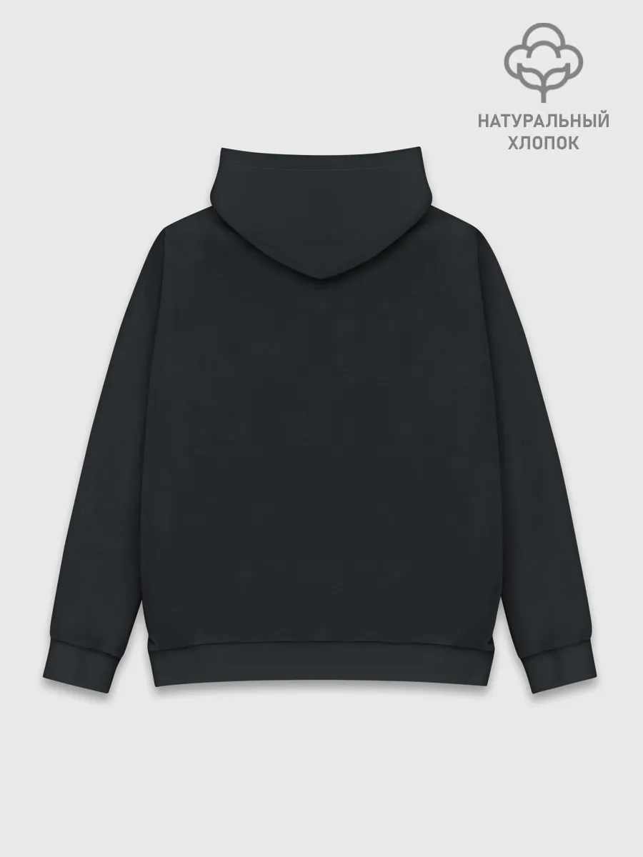 Худи мужской база хлопок / BLACKPINK | Red and black