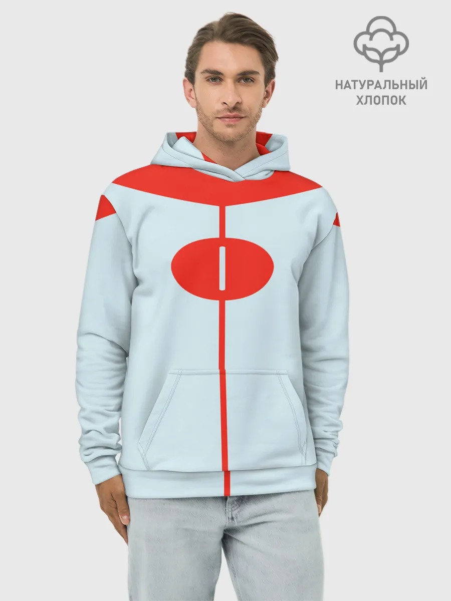 Худи мужской база хлопок / Invincible - Omni-man