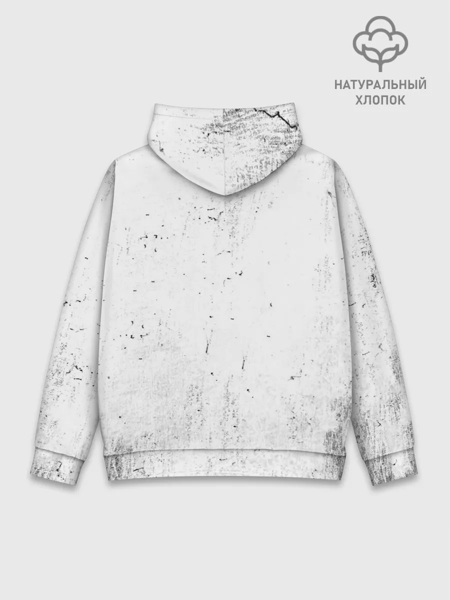 Худи мужской база хлопок / Ями Сукэхиро Чёрный клевер