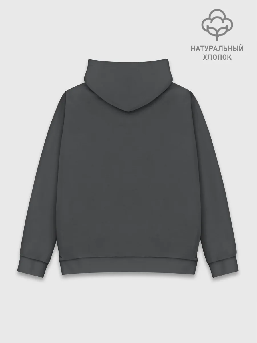 Худи мужской база хлопок / Furry fox