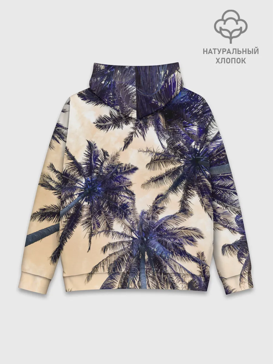 Худи мужской база хлопок / Тропики