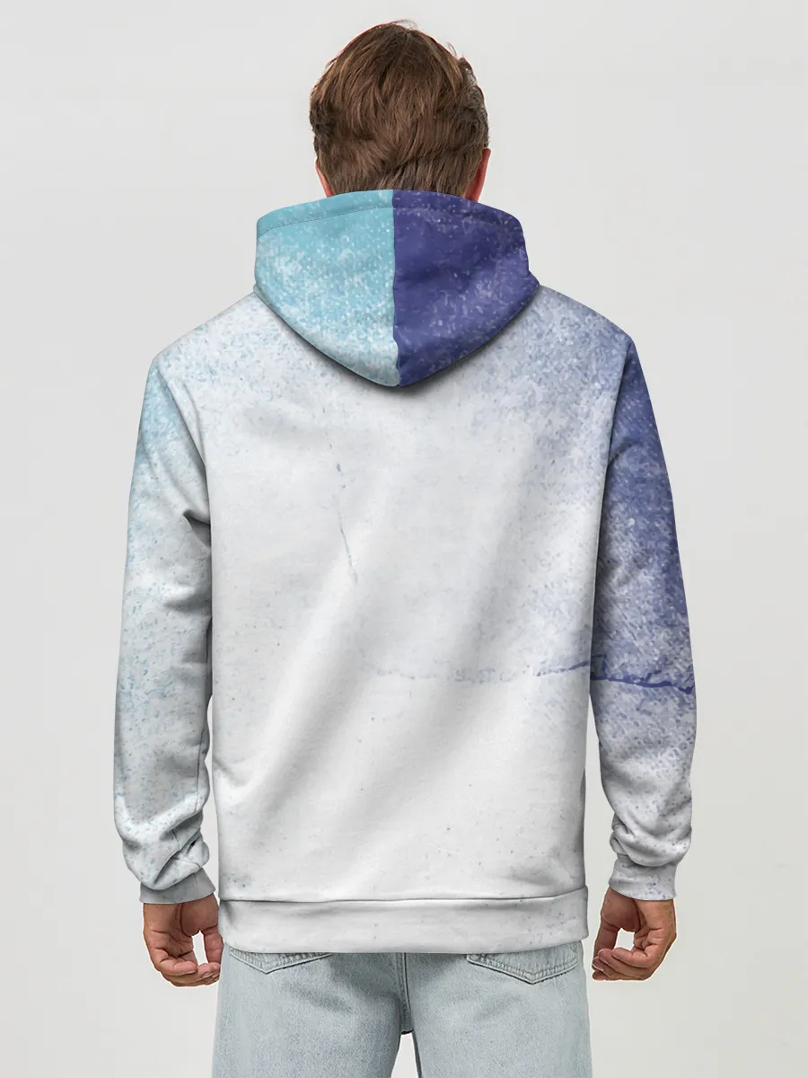 Худи мужской база хлопок / Стена Аста Чёрный клевер