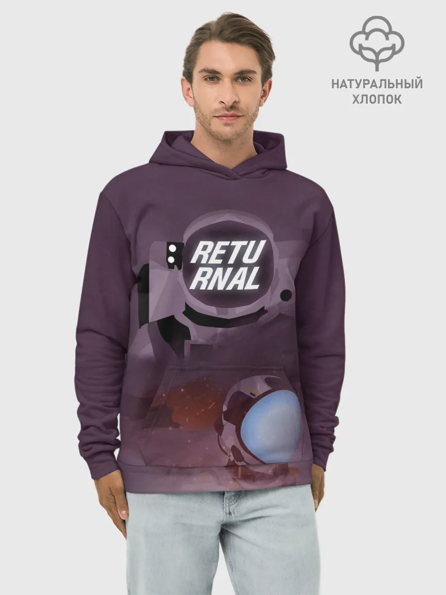 Худи мужской база хлопок / Returnal