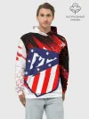 Худи мужской база хлопок / ATLETICO DE MADRID / АТЛЕТИКО