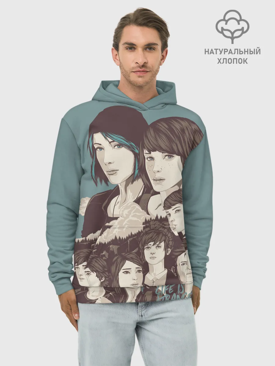 Худи мужской база хлопок / Life Is Strange