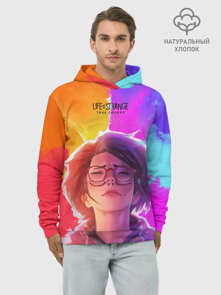 Худи мужской база хлопок / Life Is StrangeTrue Colors