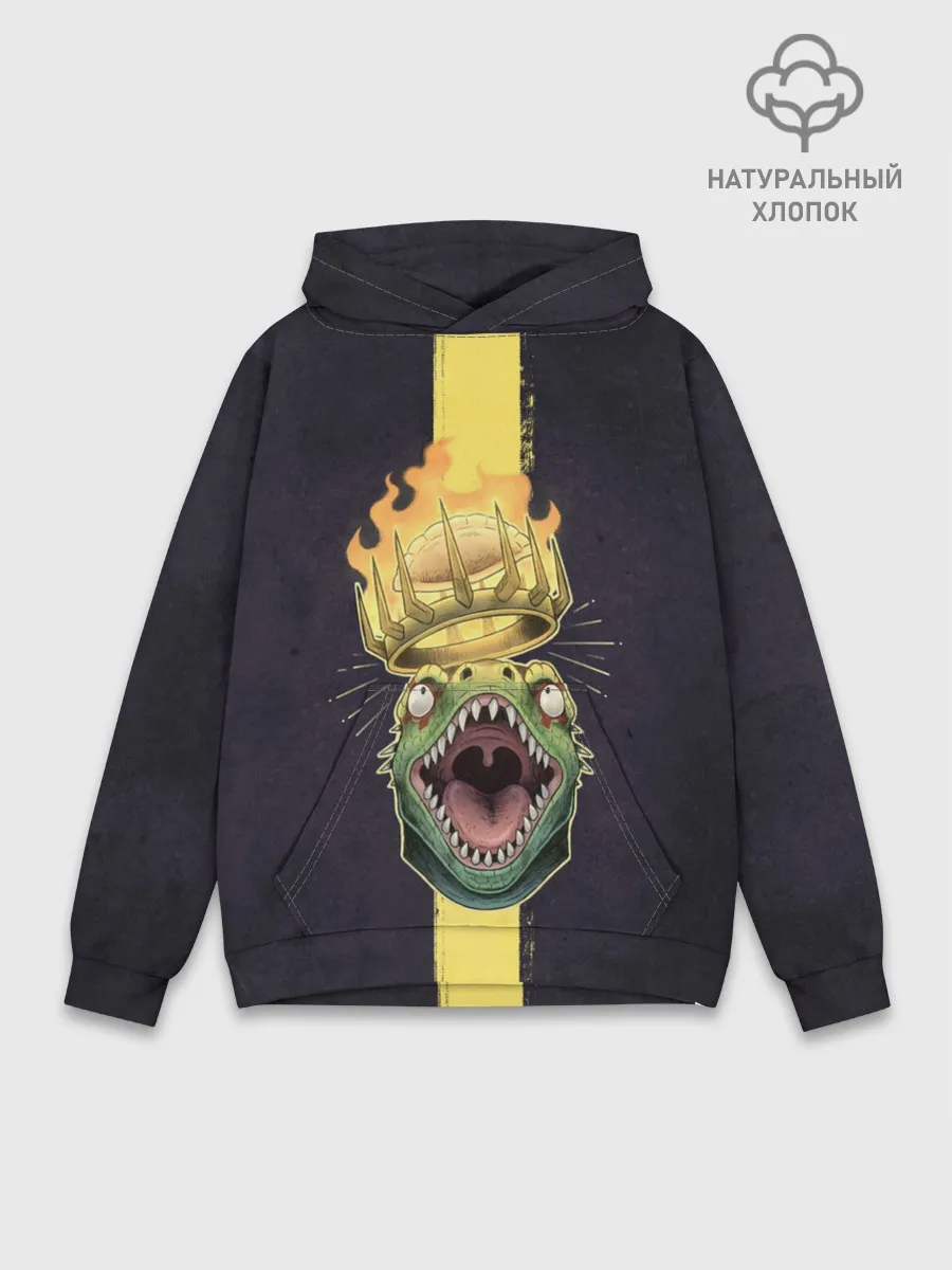 Худи мужской база хлопок / King Caiman