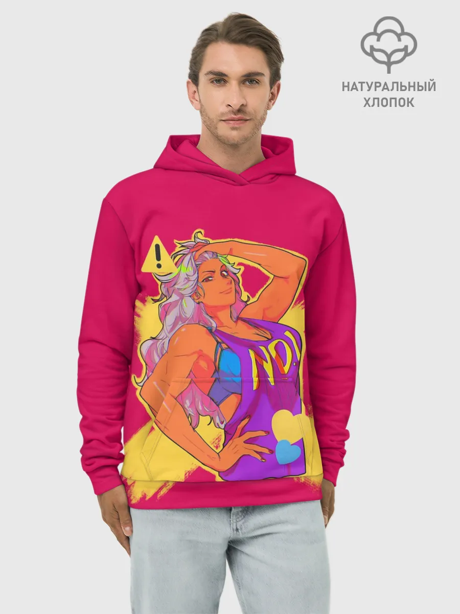 Худи мужской база хлопок / Nikaido