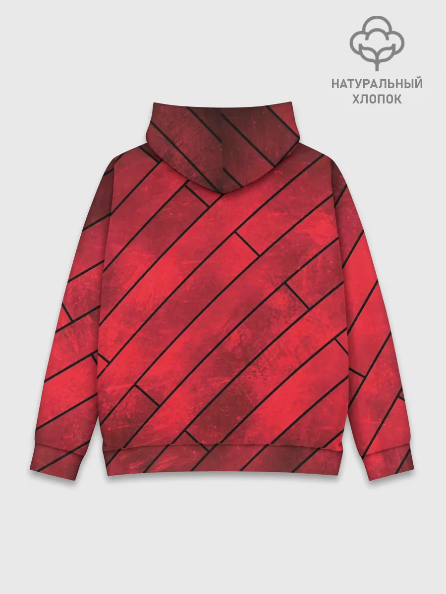Худи мужской база хлопок / Red Boards Texture