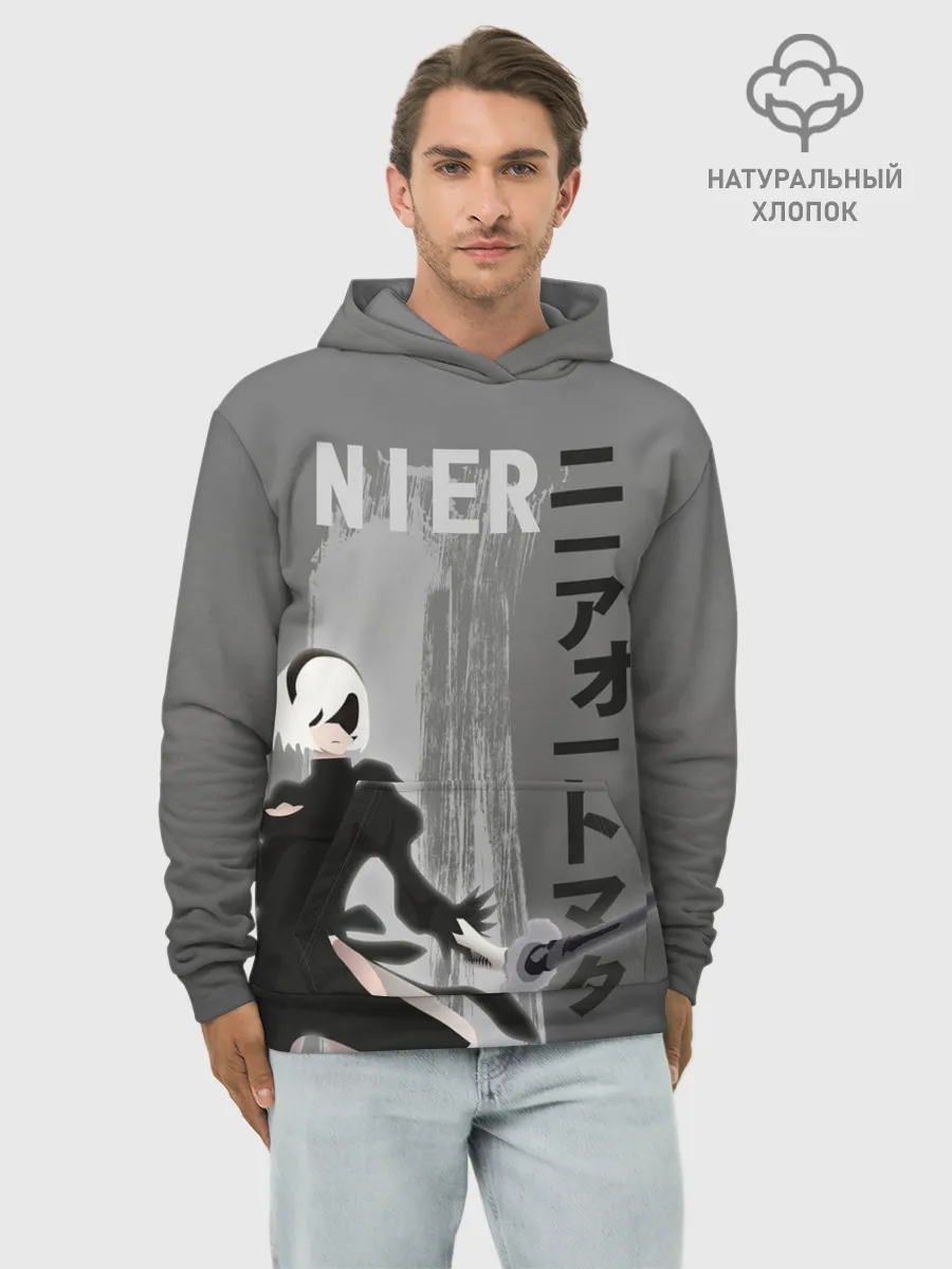 Худи мужской база хлопок / nier