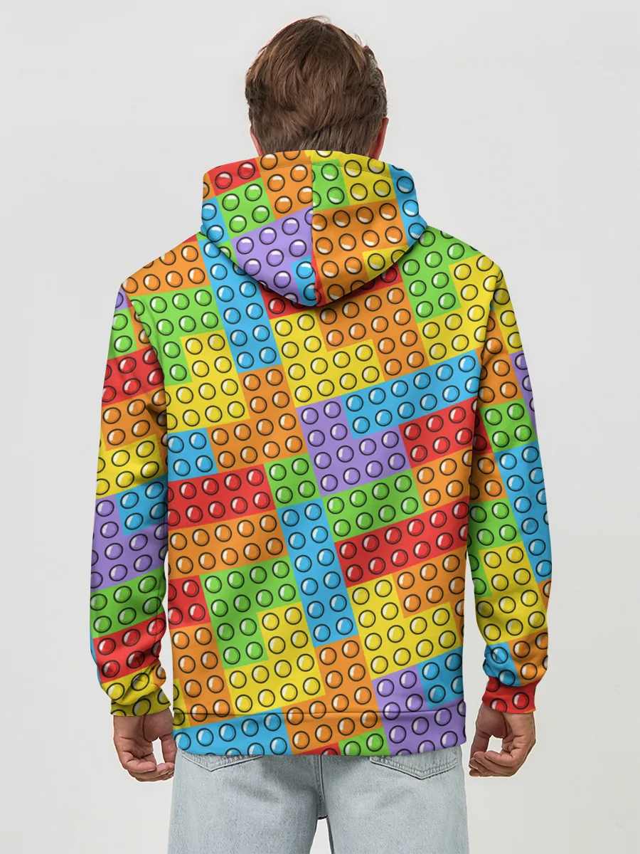 Худи мужской база хлопок / POP IT / SIMPLE DIMPLE