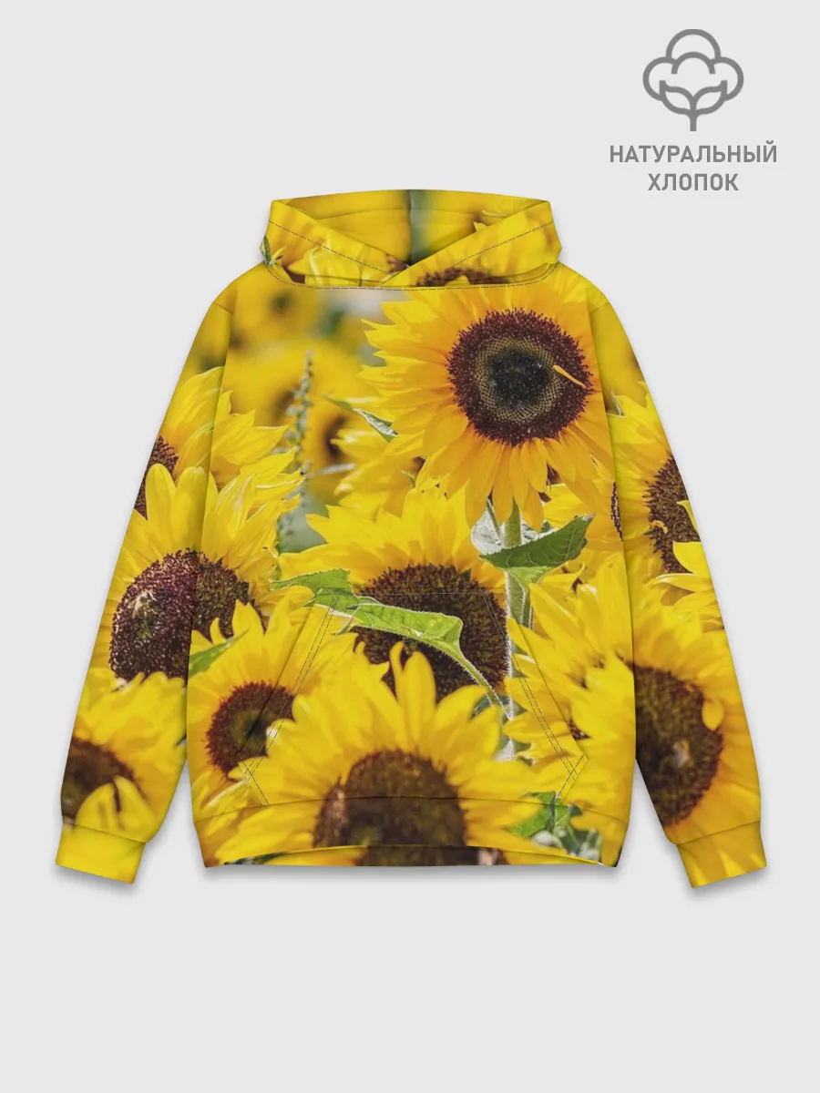 Худи мужской база хлопок / Лето