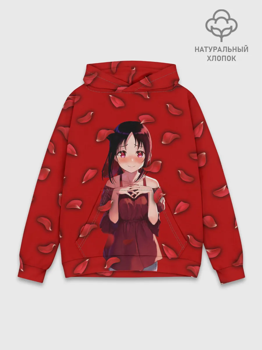 Худи мужской база хлопок / Госпожа Кагуя