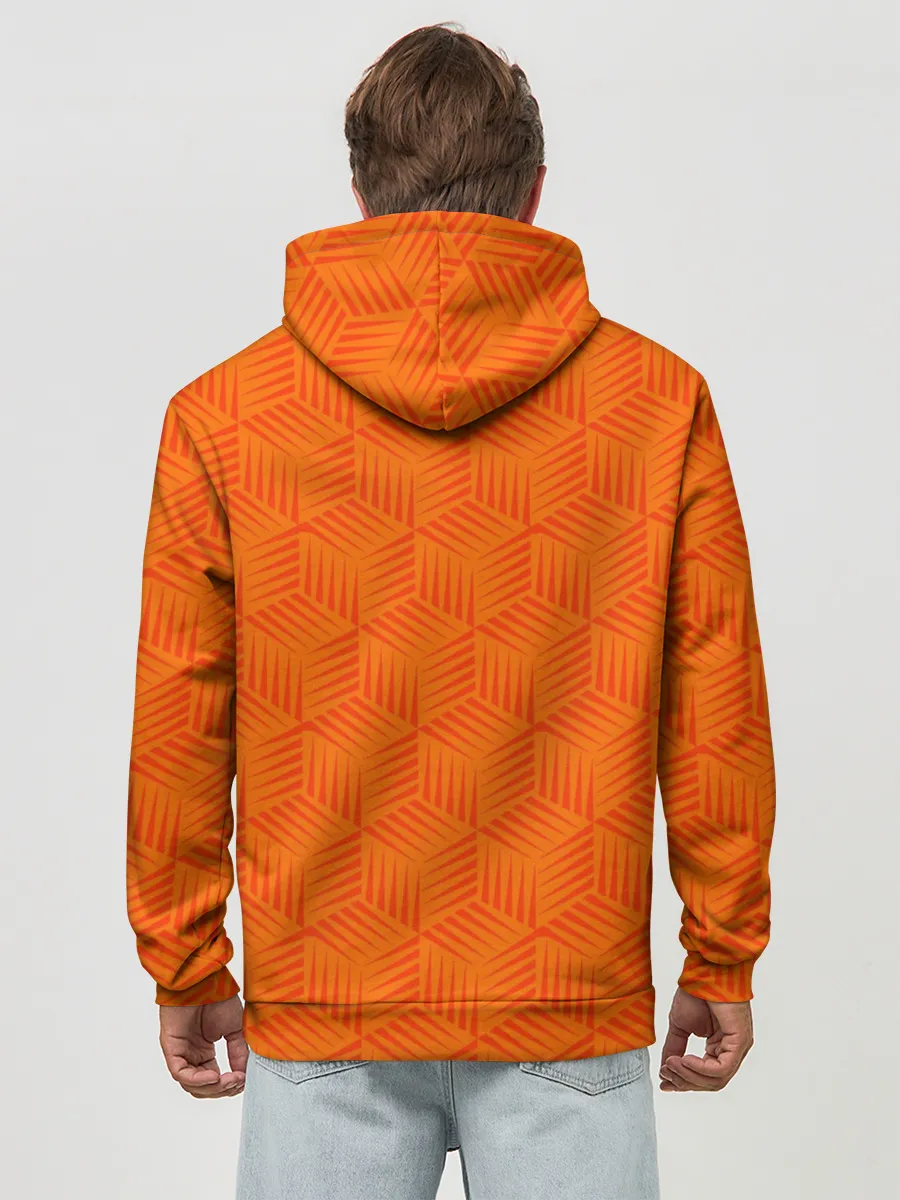 Худи мужской база хлопок / ФК ВАЛЕНСИЯ / ФОРМА 20-21