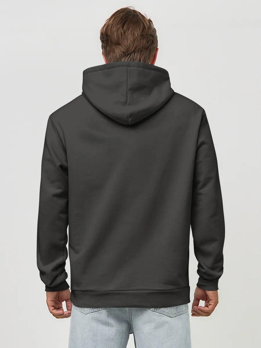 Худи мужской база хлопок / Девушка-кошка-самурай