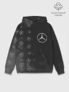 Худи мужской база хлопок / Мерседес - Взрыв