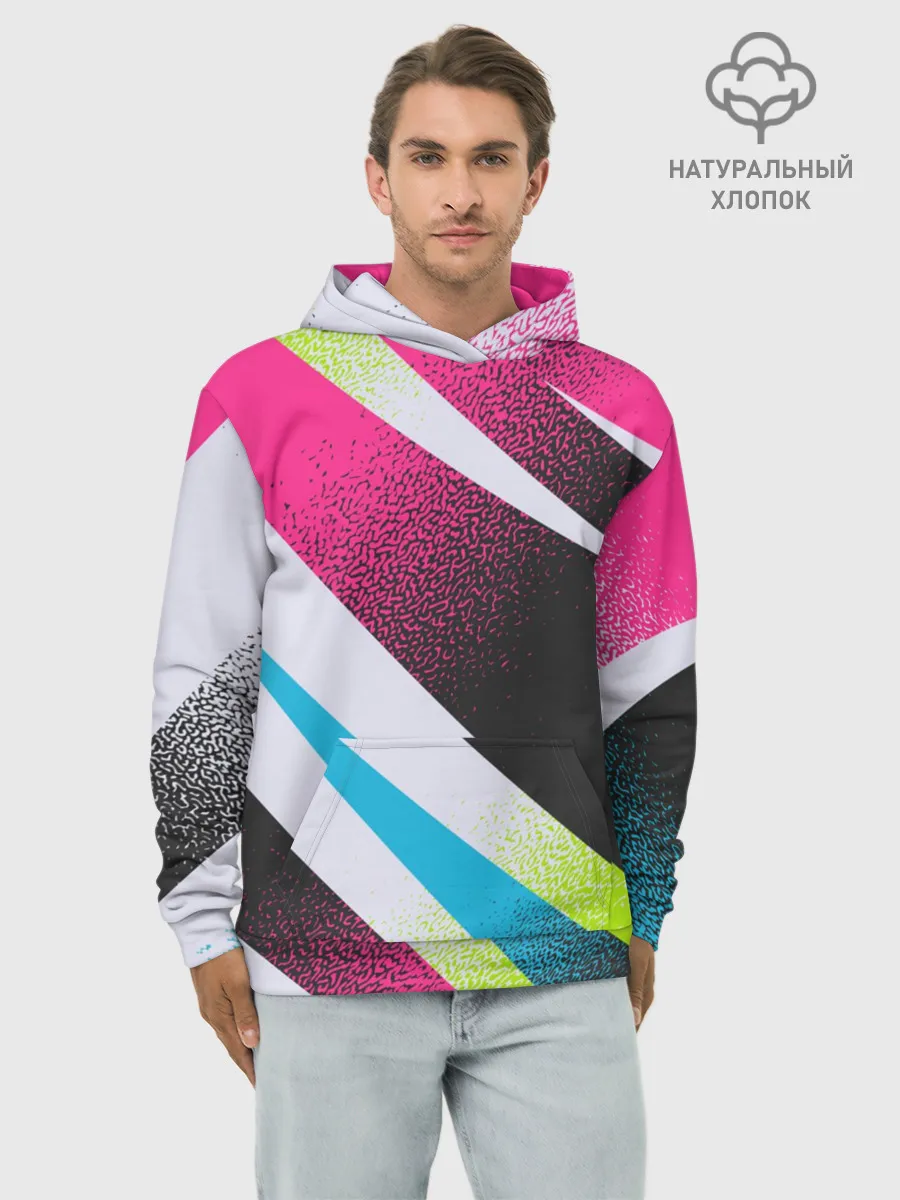 Худи мужской база хлопок / Sport style: Линии