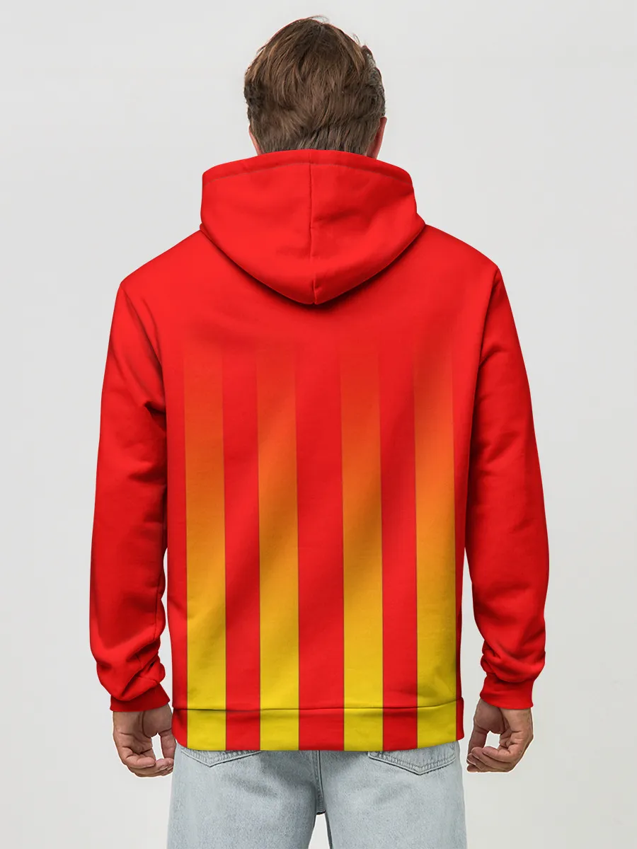 Худи мужской база хлопок / FC VALENCIA / ФК ВАЛЕНСИЯ