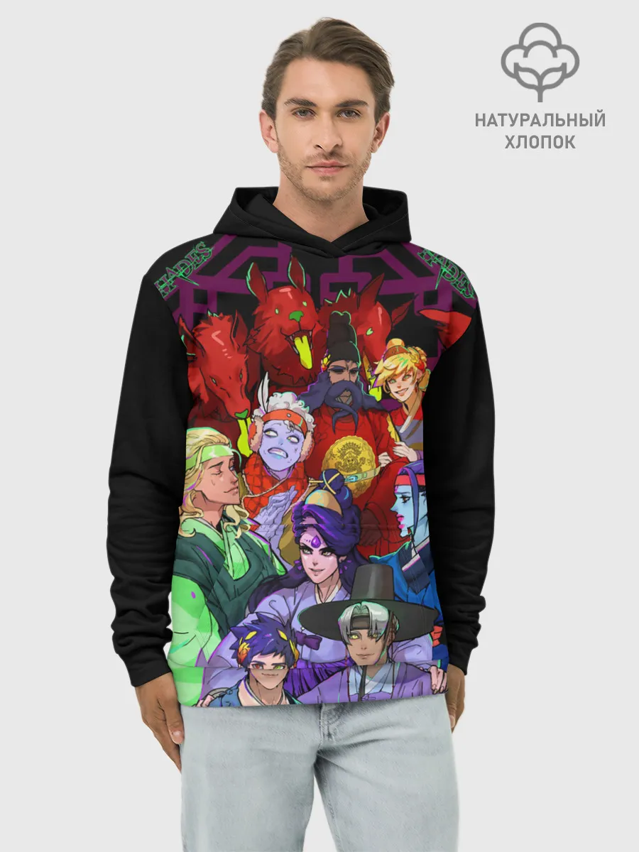 Худи мужской база хлопок / Hades heroes
