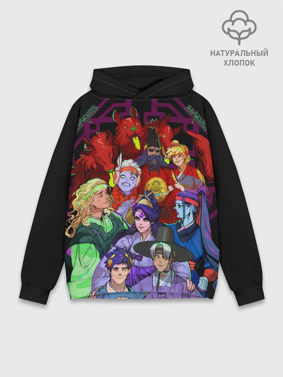 Худи мужской база хлопок / Hades heroes