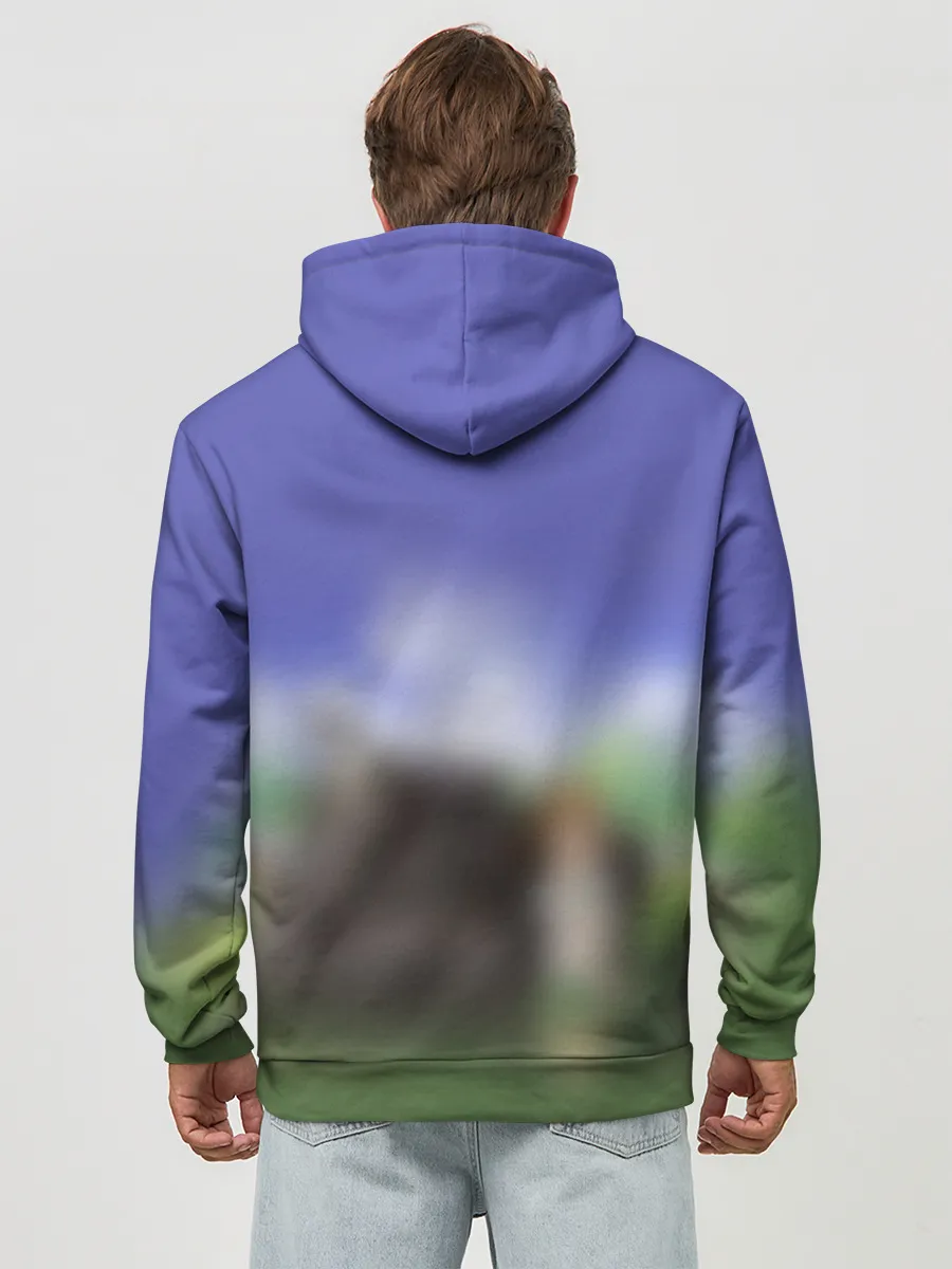 Худи мужской база хлопок / Девушки и танки | Girls und Panzer