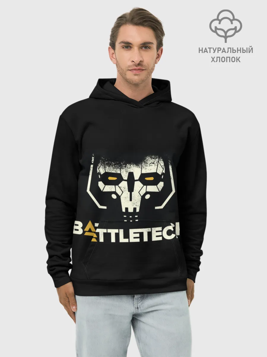 Худи мужской база хлопок / BATTLETECH