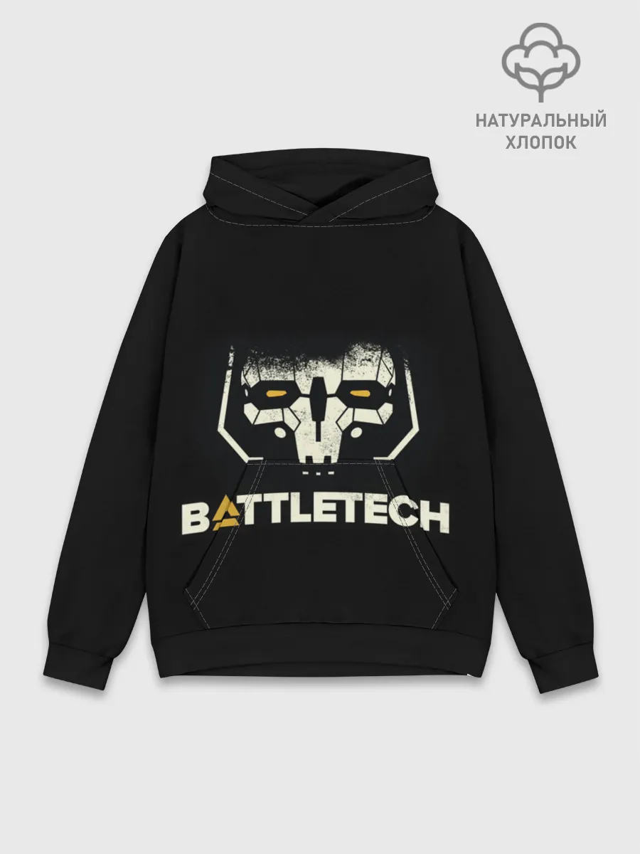 Худи мужской база хлопок / BATTLETECH