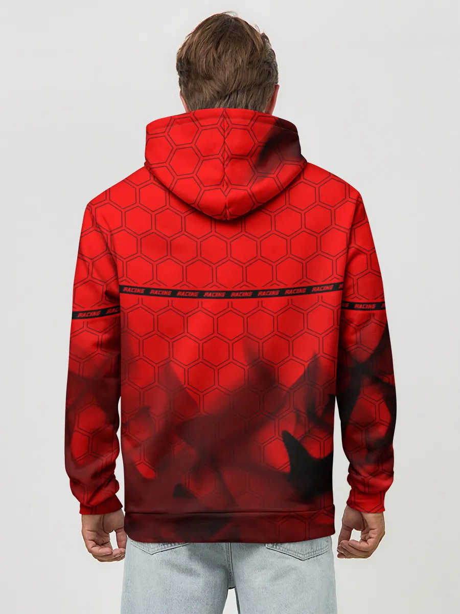 Худи мужской база хлопок / Audi - Racing