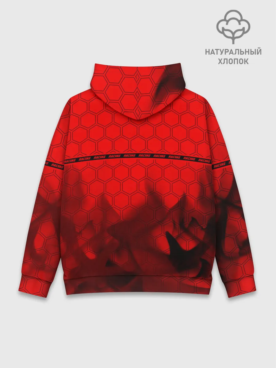 Худи мужской база хлопок / Audi - Racing