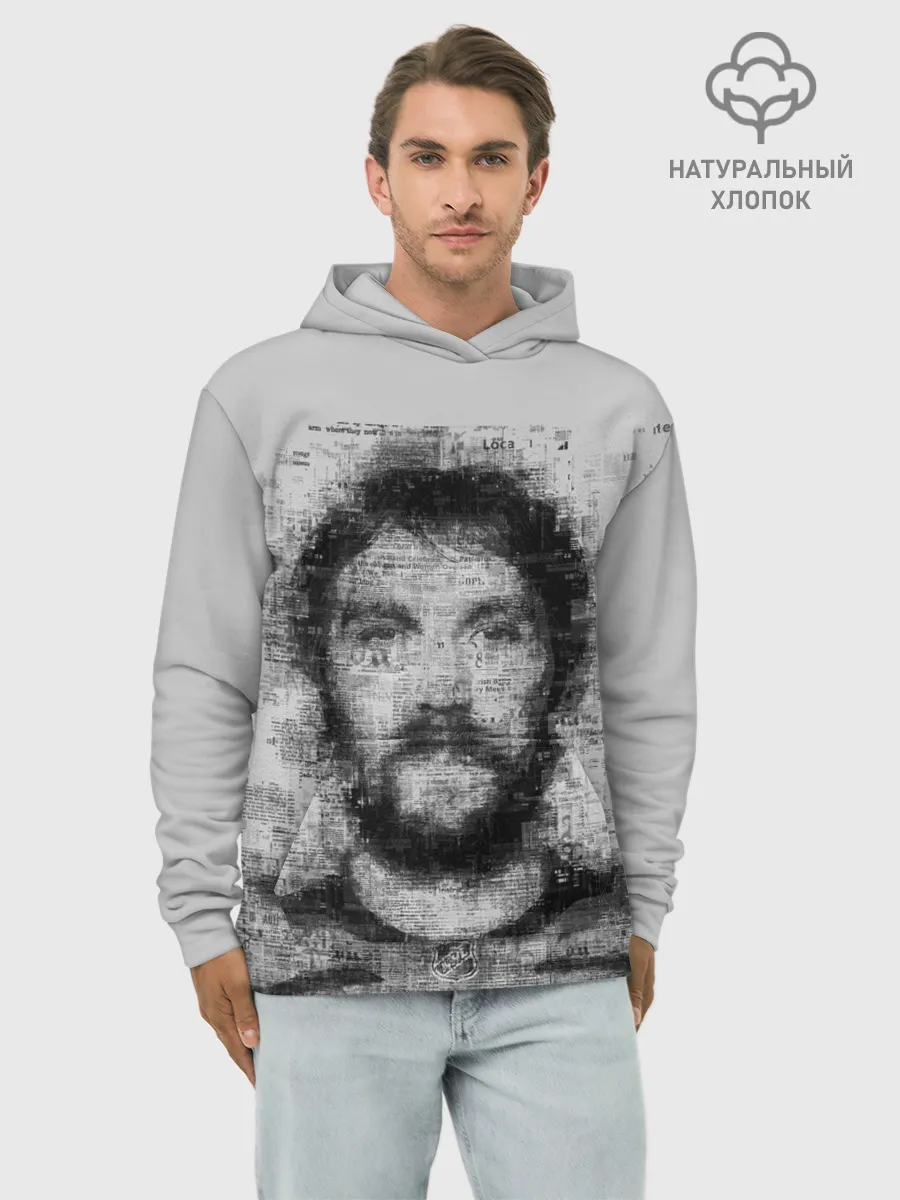 Худи мужской база хлопок / АЛЕКСАНДР ОВЕЧКИН