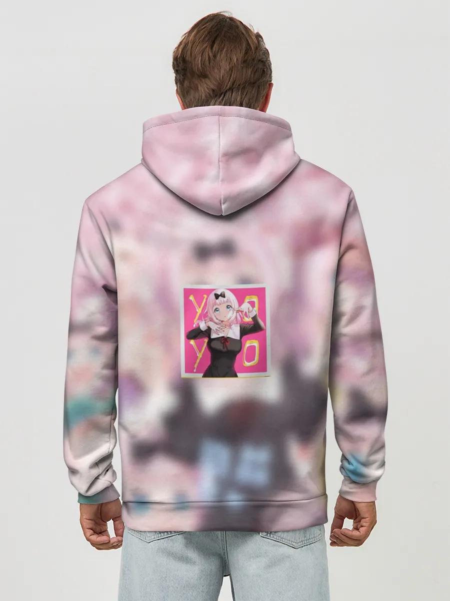 Худи мужской база хлопок / Chika-Fujiwara