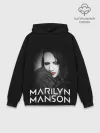 Худи мужской база хлопок / MARILYN MANSON