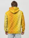Худи мужской база хлопок / Желтая чешуя