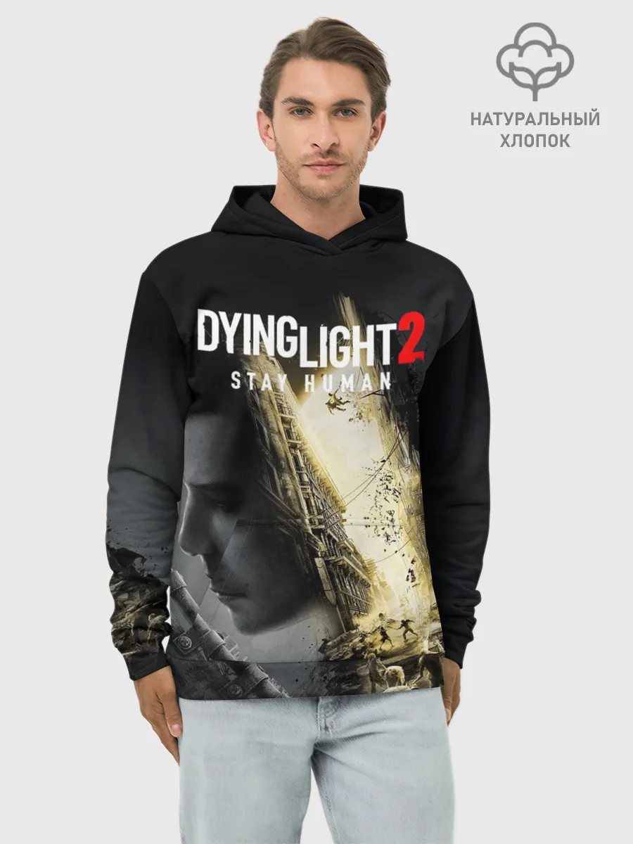 Худи мужской база хлопок / Dying Light 2 Deluxe