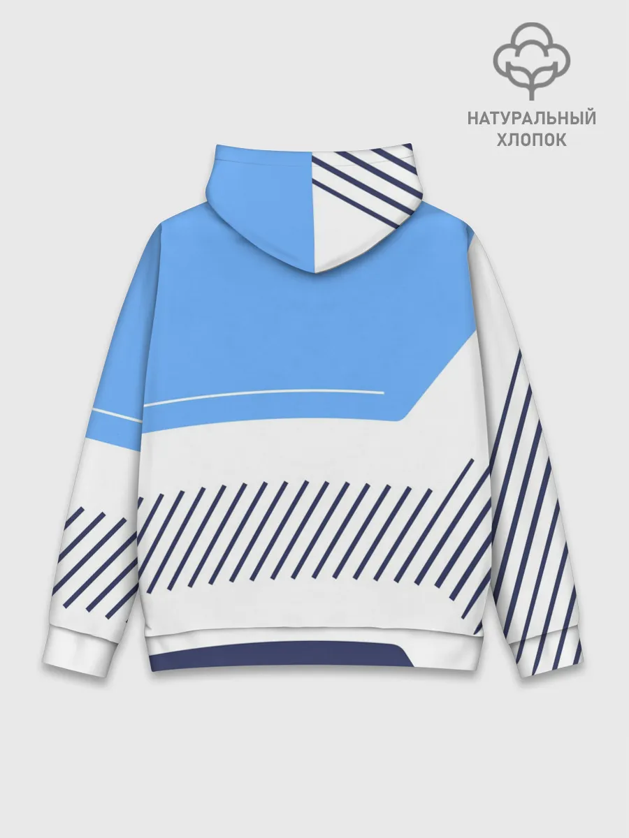 Худи мужской база хлопок / МАНЧЕСТЕР СИТИ / МАНЧЕСТЕР