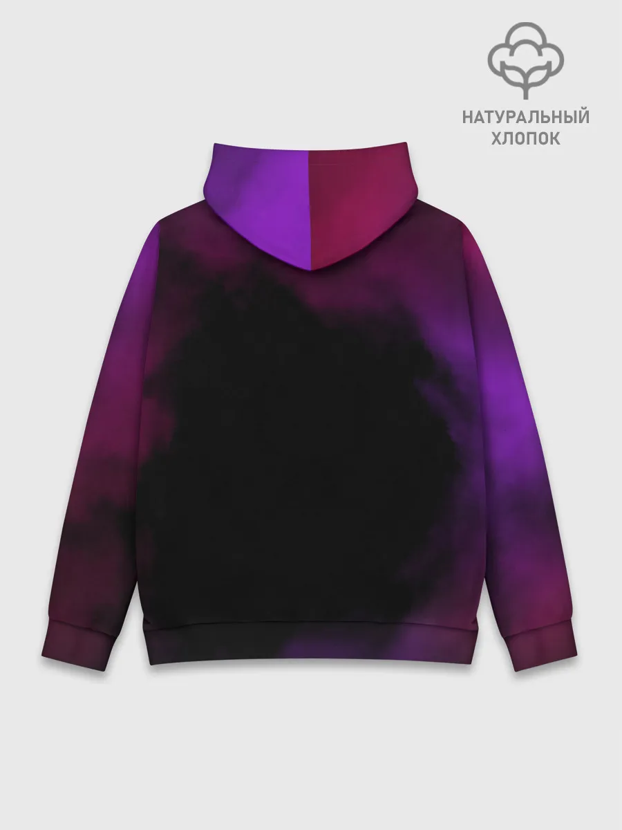 Худи мужской база хлопок / Злой мускулистый Аста