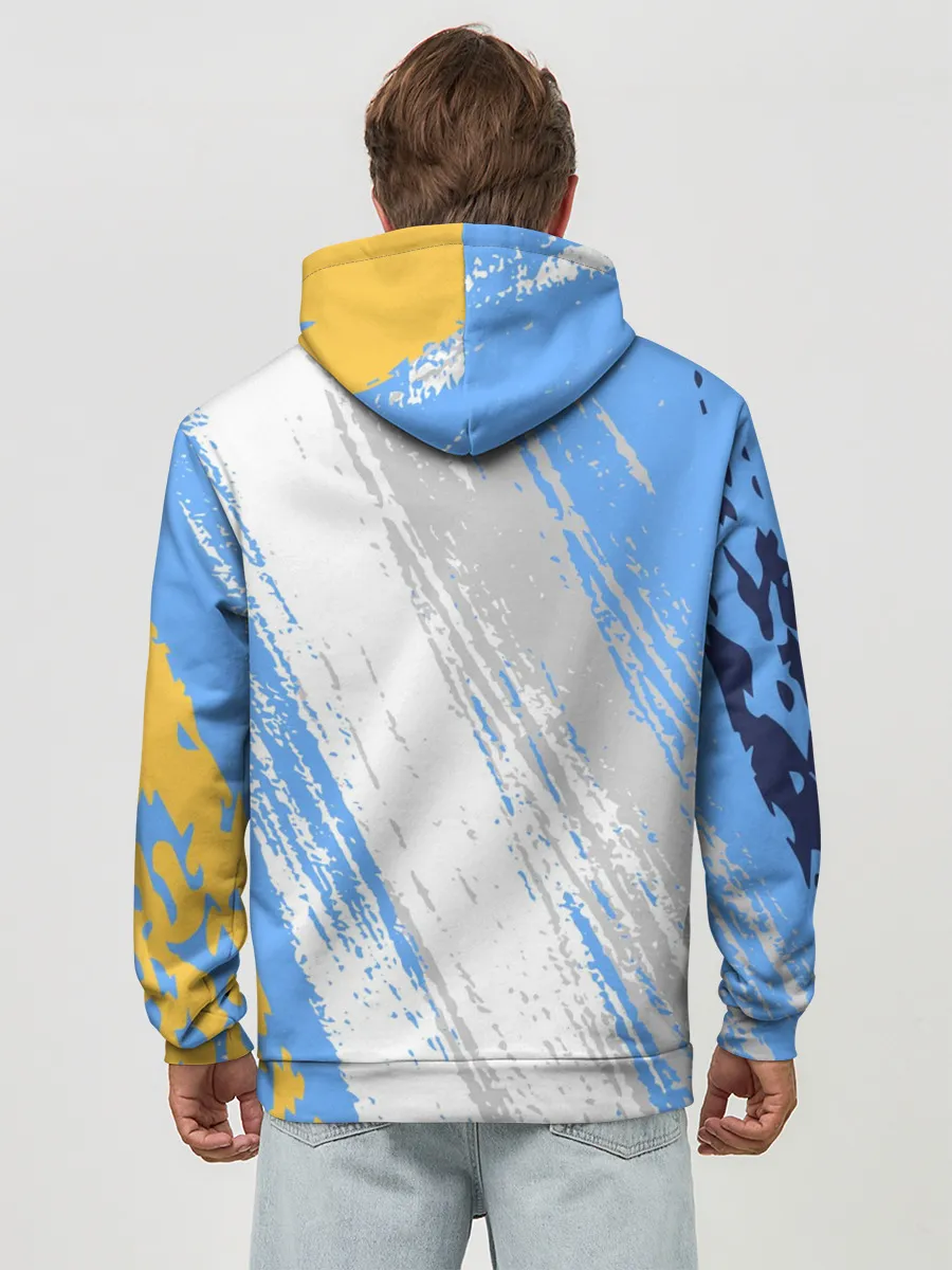 Худи мужской база хлопок / МАНЧЕСТЕР СИТИ / МАНЧЕСТЕР