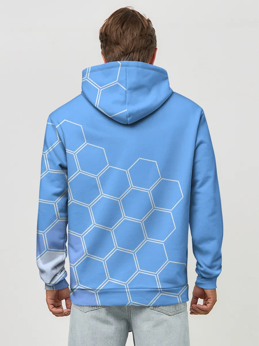 Худи мужской база хлопок / MANCHESTER CITY / МАНЧЕСТЕР