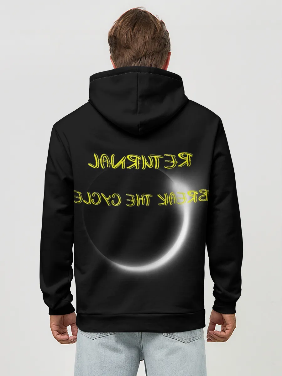 Худи мужской база хлопок / BREAK THE CYCLE